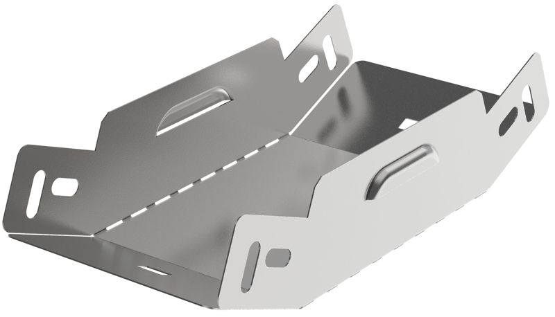 Угол вертикальный внутр. 45град. 50х100 0.6мм ESCA 3 IEK ES3-PN-45-050-100-06