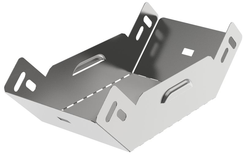 Угол вертикальный внутр. 90град. 50х100 0.6мм ESCA 3 IEK ES3-PN-90-050-100-06