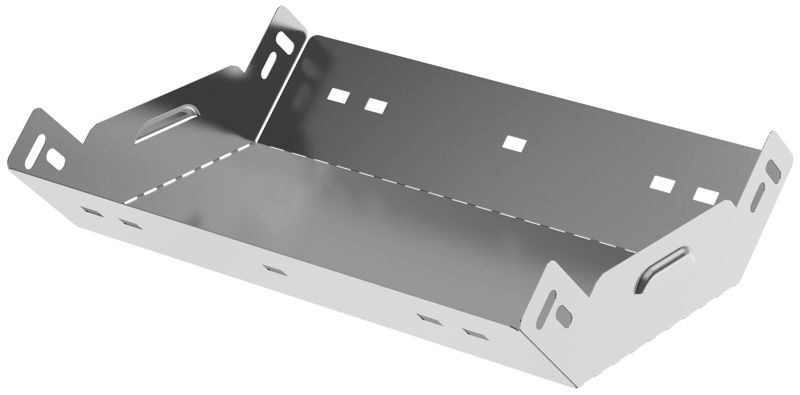 Угол вертикальный внутр. 90град. 50х300 0.6мм ESCA 3 IEK ES3-PN-90-050-300-06