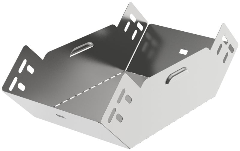 Угол вертикальный внутр. 90град. 80х150 0.6мм ESCA 3 IEK ES3-PN-90-080-150-06