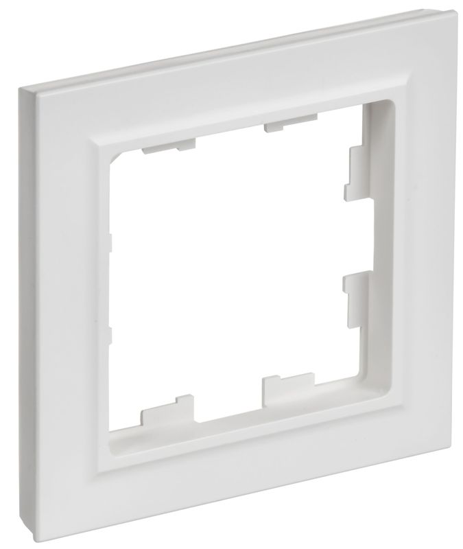 Рамка 1-м BRITE РУ-1-БрАБ арктич. бел. IEK BR-M12-K91