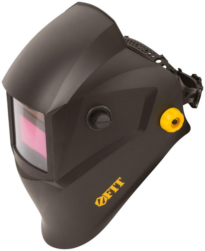 Щиток сварщика с автоматическим светофильтром "Хамелеон" АСФ-777 3 плавные регулировки FIT 12248