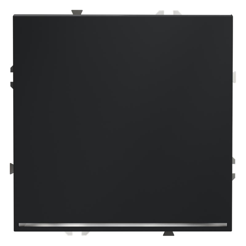 Выключатель 1-кл СП S70 10А с подсветкой механизм графит Voltum VLS010207