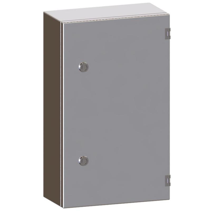 Корпус 500х400х250мм IP66 УХЛ1 с фланцем нерж. сталь AISI 304 OBO 6841094