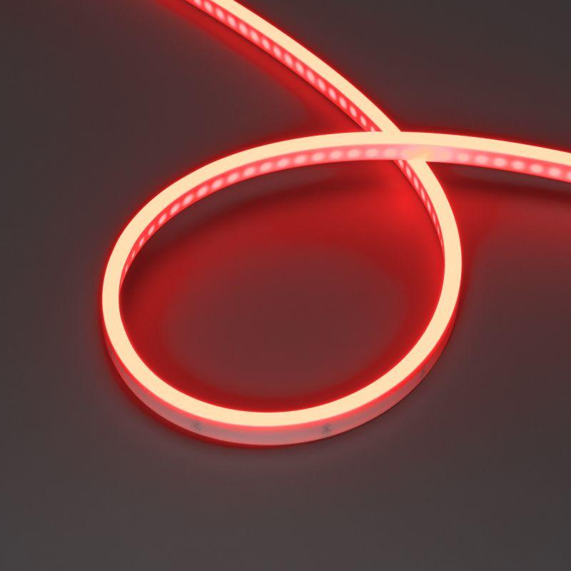 Лента светодиодная WAVE-SIDE-PU-H120-06x12mm 24В RGB 8Вт/м IP68 wire x2 вывод боков. герметичная (уп.5м) Arlight 052423