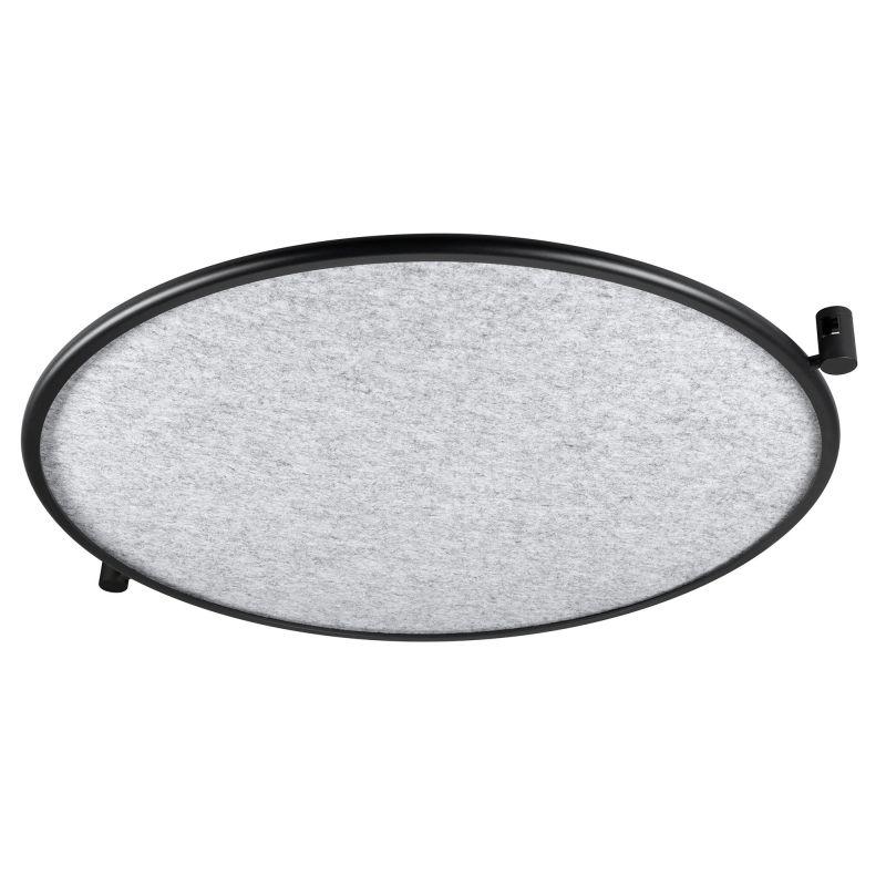 Светильник ART-APRIORI-ACOUSTIC-R820-25W Day4000 BK-GR 160 deg 48В 25Вт 4000К IP20 метал. Arlight 049315