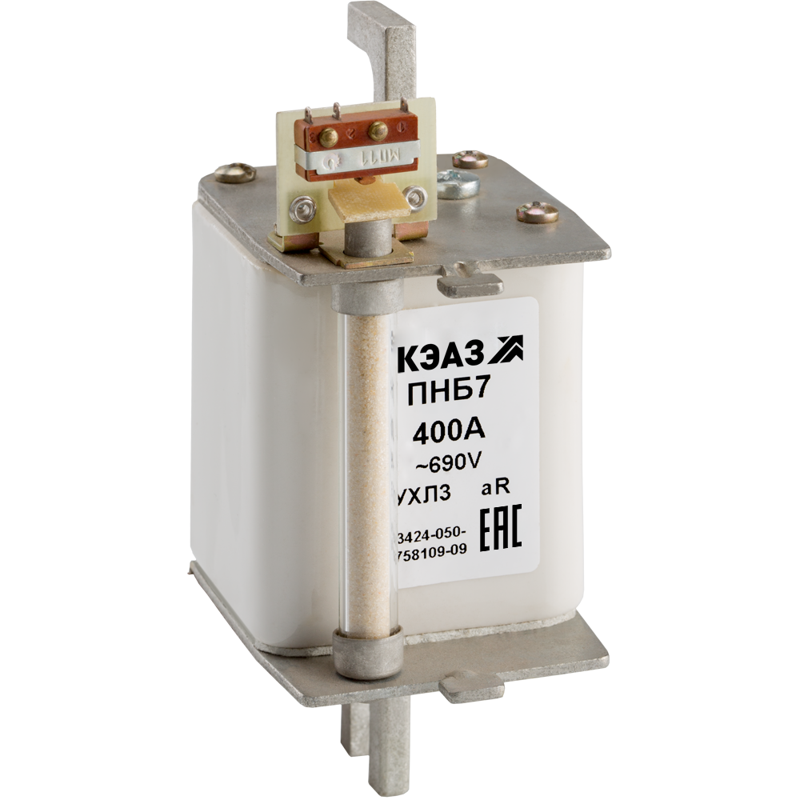 Предохранитель ПНБ7-400/100-82 80А-УХЛ3 КЭАЗ 110948