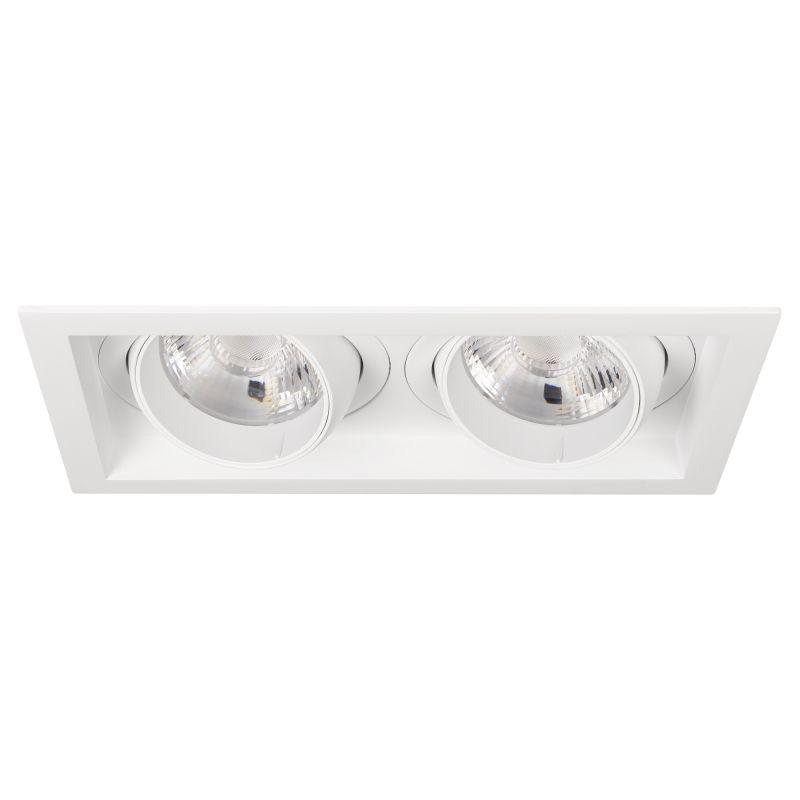 Светильник MS-VORTEX-BUILT-S250x140-2x30W Warm3000 WH-WH 17 deg 230В 2х30Вт 3000К IP20 метал. Arlight 057767
