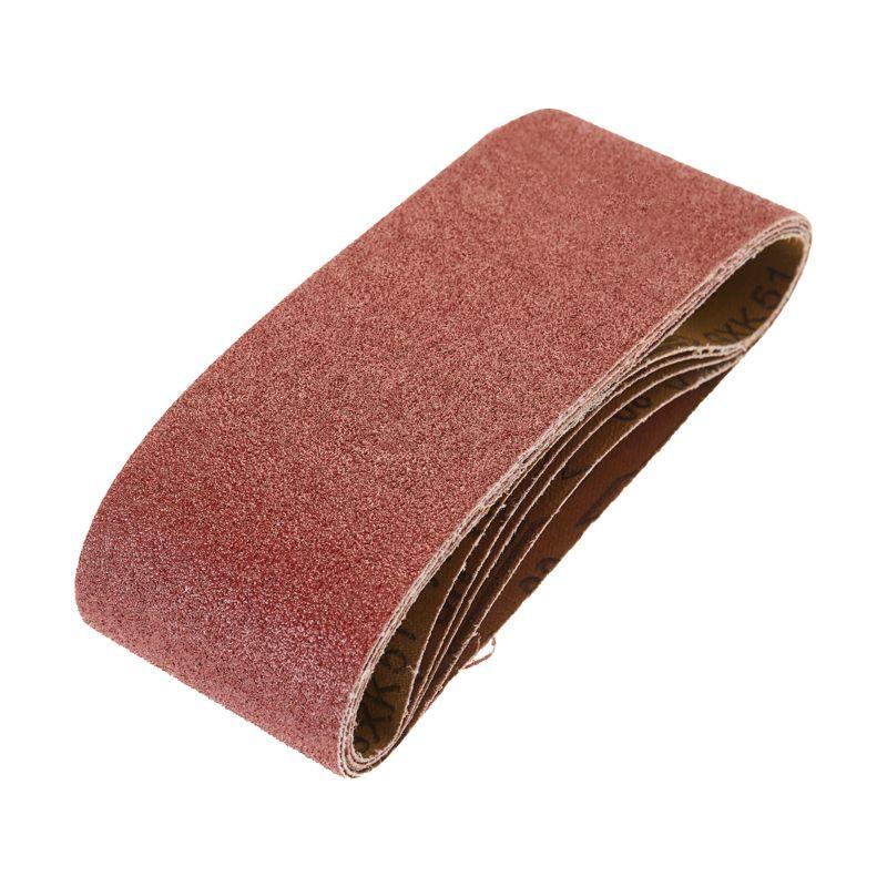 Лента шлифовальная бесконечная 75х457мм P80 (уп.5шт) Kranz KR-91-1332