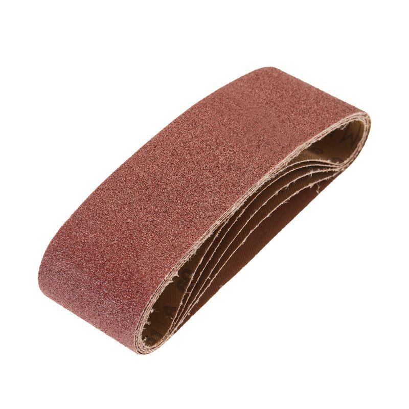 Лента шлифовальная бесконечная 75х533мм P60 (уп.5шт) Kranz KR-91-1335