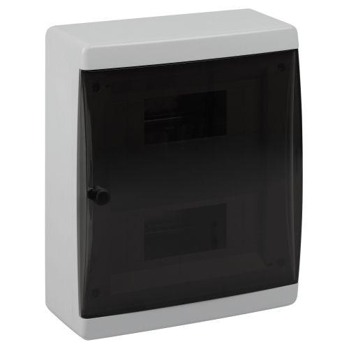 Корпус навесной COMFORT ЩРН-П-18 IP41 пластик. прозр. крышка бел. Эра Б0067239