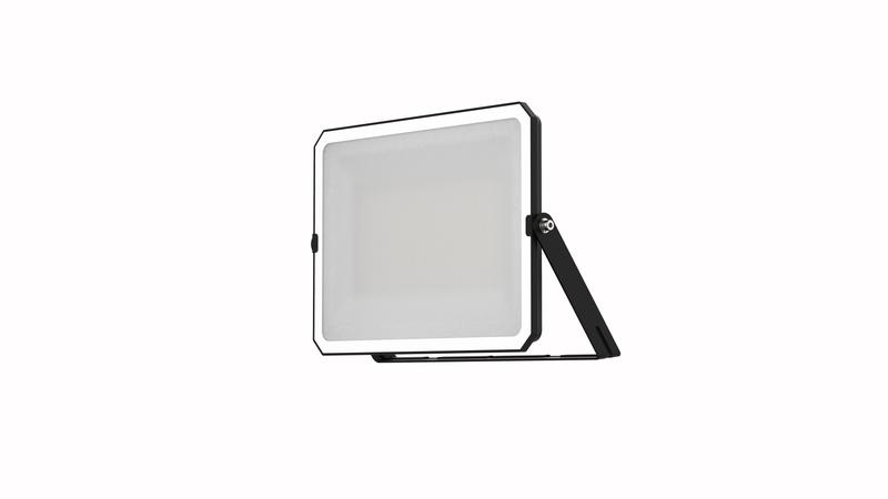 Прожектор светодиодный СДО FL ECO 100W 740 G4 уличный матов. стекло алюм. черн. LEDVANCE 4099854400155