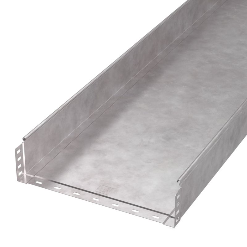 Лоток неперфорированный 400х100 L3000 1мм Стандарт HDZ (уп.6м) Промрукав PR16.1216