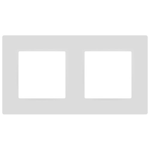 Рамка 2-м 12-5202-01М Классик бел. матов. Эра Б0067780