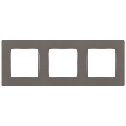 Рамка 3-м 12-5203-16 Классик титан Эра Б0067790