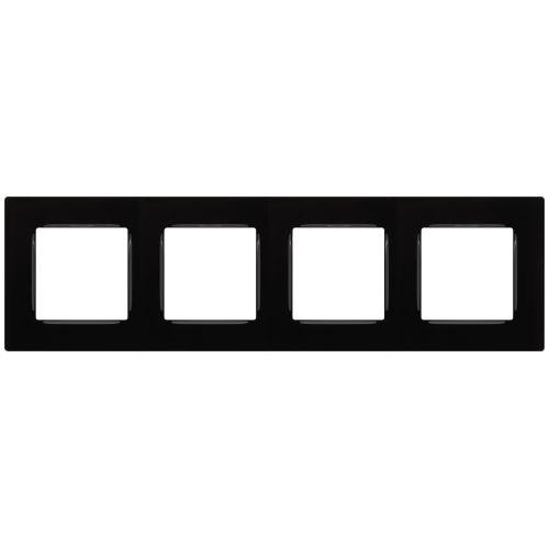 Рамка 4-м 12-5204-06 Классик черн. Эра Б0067718