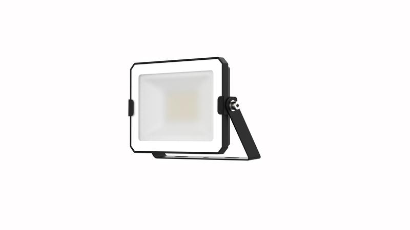 Прожектор светодиодный СДО FL ECO 20W 740 G4 уличный матов. стекло алюм. черн. LEDVANCE 4099854400032