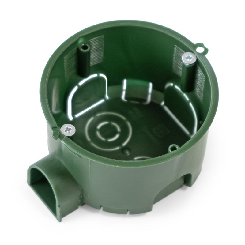 Коробка установочная 68х45 безгалогенная (HF) с саморезами Промрукав 80-0560С