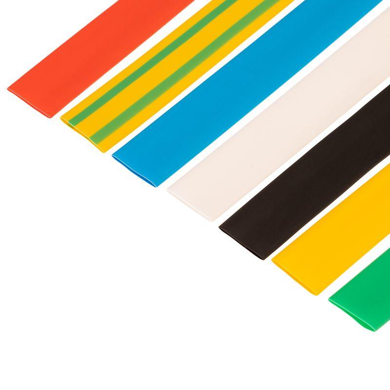 Набор трубок термоусадочных №17 ТУТ нг 10/5 7 цветов (уп.21шт по 10см) Rexant 29-0117