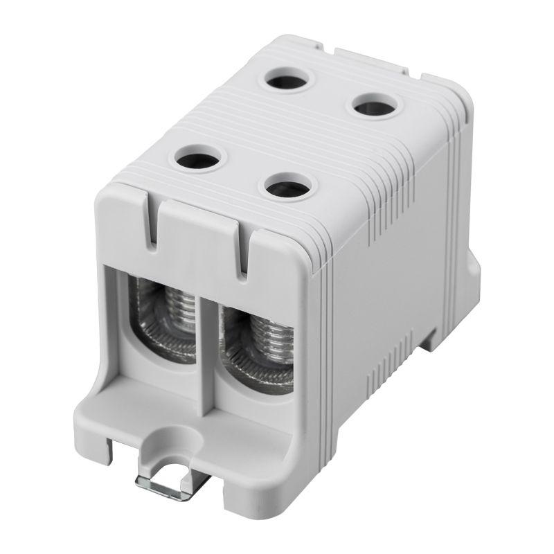 Клемма вводная силовая распределительная КВС 16-95кв.мм 2-рядная сер. Rexant 11-2115