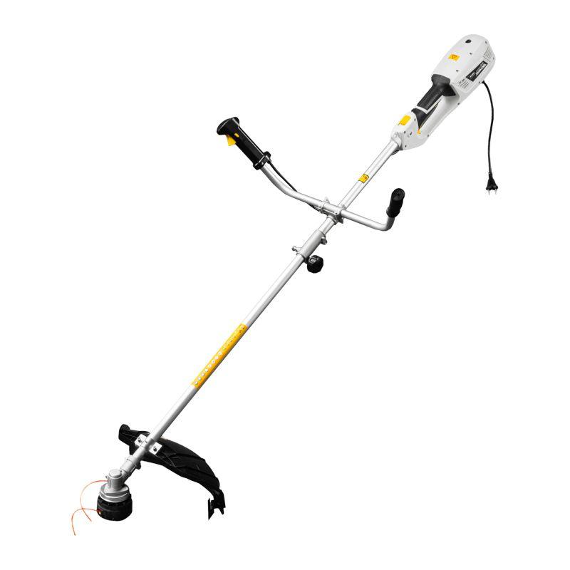 Триммер электрический KR-1400 1400Вт 420/255мм катушка + диск разборная штанга Kranz KR-16-1212