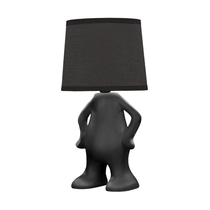 Светильник декоративный Человечек черн. с черн. абажуром E27 Rexant 603-1038