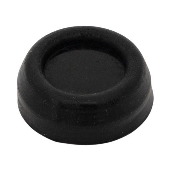 Колпачок для плоской кнопки XB4 силикон. черн. EKF pe-22x-bl