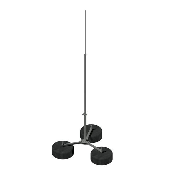 Мачта молниеприемная L5000 оцинк. сталь EKF lp-stl5000