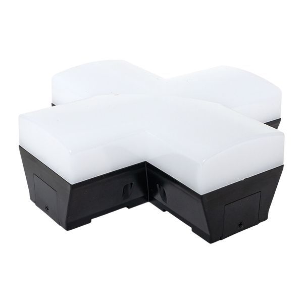 Коннектор фигурный для светодиод. линейных светильников ДБО-X 12Вт 4000К IP20 черн. LUMA EKF LBL-X-12-B-4000