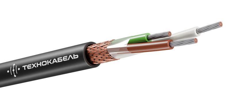 Кабель МКЭШ 3х0.75 500В (уп.100м) Технокабель 00-00157161