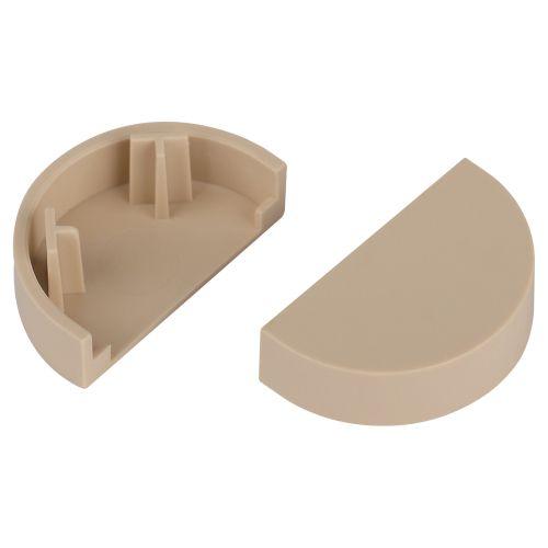 Заглушка для кабель-канала полукруглого 20х12 EC-KK-20-12-B беж. (уп.2шт) Эра Б0064953
