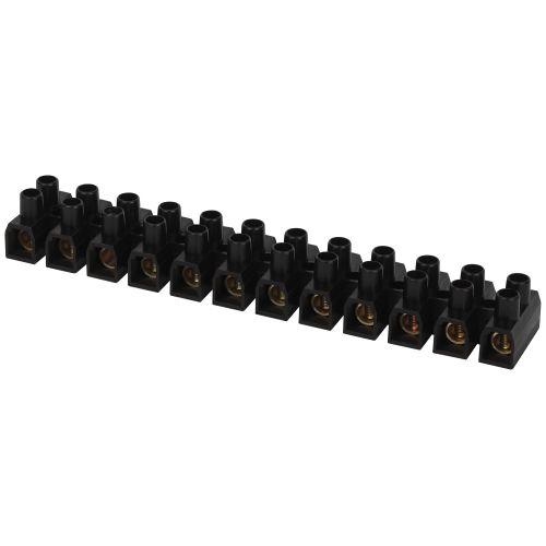 Зажим винтовой изолированный ЗВИ-нг 80А 6.0-35кв.мм 12 пар черн. NO-225-517 Эра Б0068053