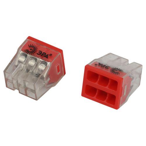 Клемма быстрозажимная компактная 2273-206 6-проводная 0.2-2.5кв.мм NO-225-361 (уп.20шт) Эра Б0067919