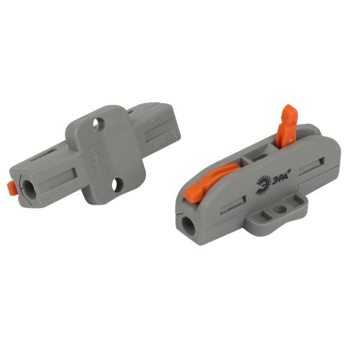 Клемма проходная с монтажн. площадкой 222-2411Р 1п 0.08-2.5/4кв.мм с рычагами NO-225-452 (уп.2шт) Эра Б0067941