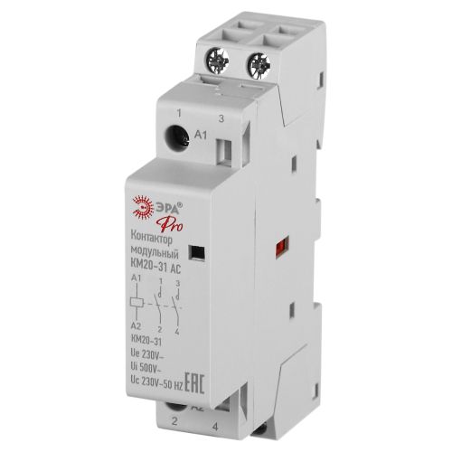 Контактор модульный КМ20-31 АС PRO NO-902-329 Эра Б0062318