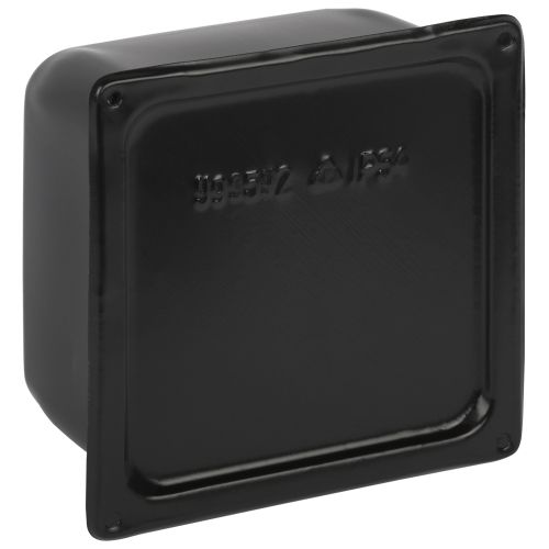 Коробка протяжная У-995 150х150х100мм IP54 с уплотнителем метал. черн. Y-995-150-150-100-54 Эра Б0062810