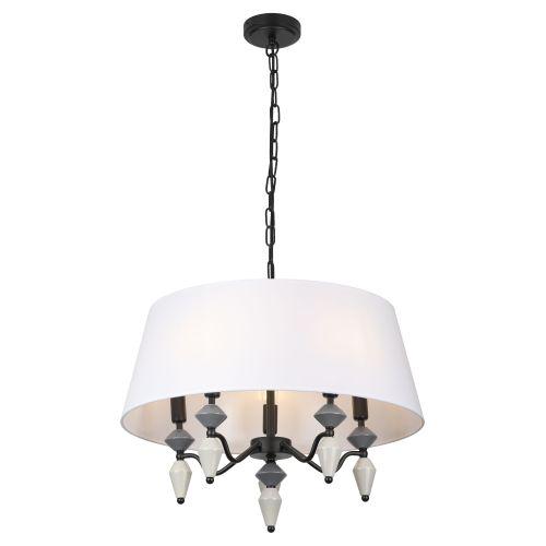 Люстра Alisia 2096-310 40Вт 5хE14 классика Rivoli Б0066447