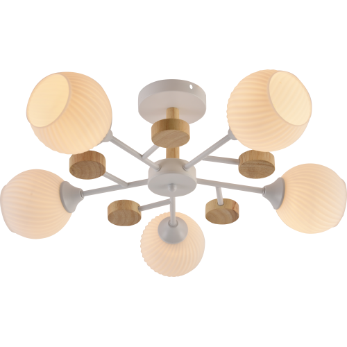 Люстра Chiara 9180-305 60Вт 5хE27 60Вт модерн Rivoli Б0068452