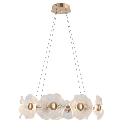 Люстра светодиодная Shannon 6135-101 LED 30Вт 3000К дизайн Rivoli Б0061947