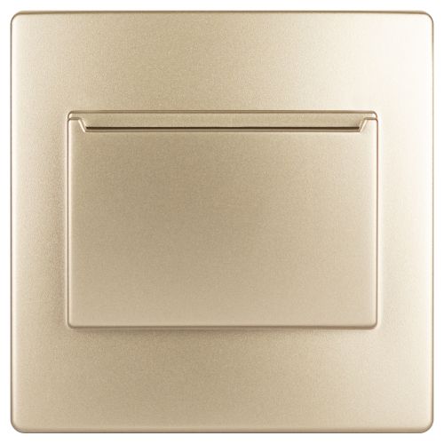 Накладка на карточный выключатель Эра12 12-6201-04 на 12-4105-99 шампань Эра Б0043203