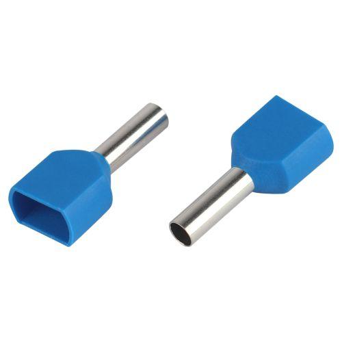 Наконечник-гильза двойн. НШвИ(2) 2.5-10 с изолированным фланцем (уп.500шт) Эра Б0063943