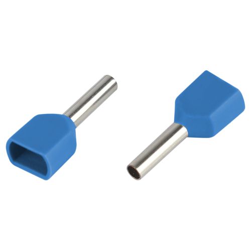 Наконечник-гильза двойн. НШвИ(2) 2.5-12 с изолированным фланцем (уп.50шт) Эра Б0063289