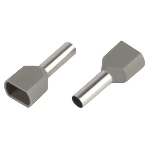 Наконечник-гильза двойн. НШвИ(2) 4.0-12 с изолированным фланцем (уп.10шт) Эра Б0063337