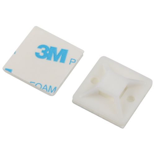 Площадка самоклеящаяся под хомуты 30х30мм бел. NO-225-309 (уп.10шт) Эра Б0066734