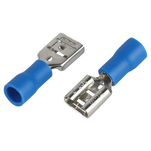 Разъем плоский изолированный "мама" РпИм 2-250 (уп.50шт) Эра Б0063368