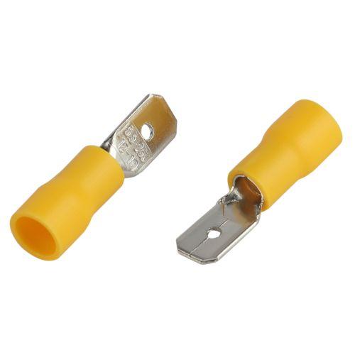 Разъем плоский изолированный "папа" РпИп 5-6-0.8 (уп.50шт) Эра Б0063374