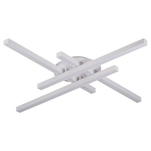 Светильник светодиодный Ava 6182-201 LED 80Вт 3000-6000К потолочн. бел. с пультом Rivoli Б0068466