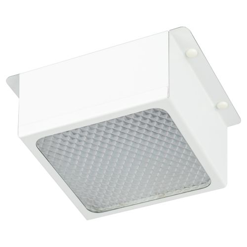 Светильник светодиодный DVO21-06-O-4K80-5 6Вт 4000К 500лм грильято 100х100 Домино бел. опал Эра Б0069620