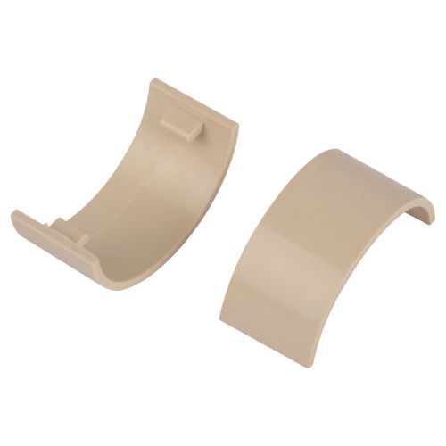 Соединитель на стык для полукруглого кабель-канала 20х12мм C-KK-20-12-B беж. (уп.2шт) Эра Б0064902