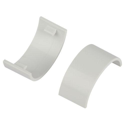 Соединитель на стык для полукруглого кабель-канала 30х13мм C-KK-30-13-FW бел. (уп.2шт) Эра Б0064971